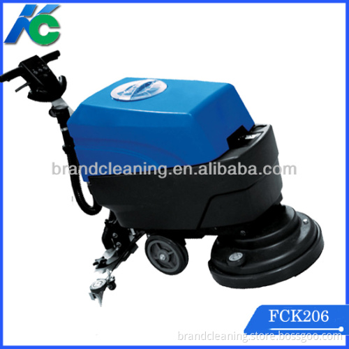 Compact hand held electrical scrubber